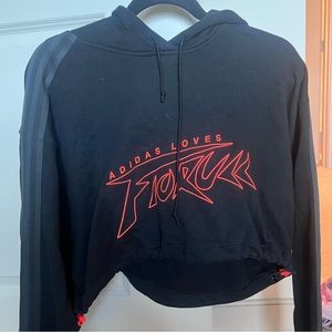 Adidas Fiorucci Crop Sweatshirt